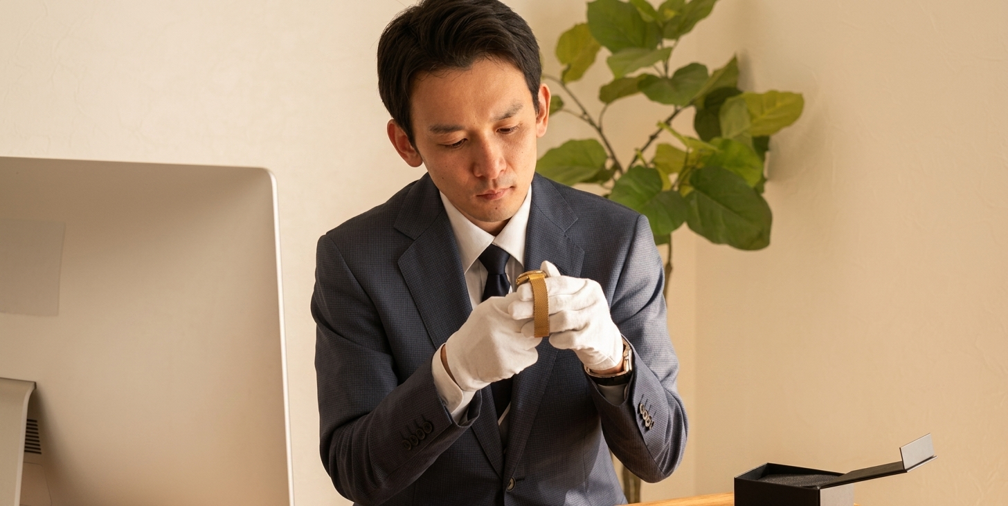 専門の査定士が1点ずつ丁寧に査定
