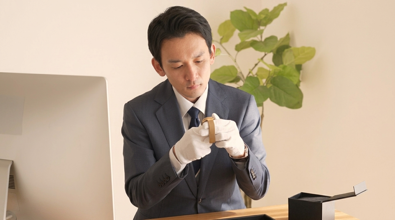 専門の査定士が1点ずつ丁寧に査定