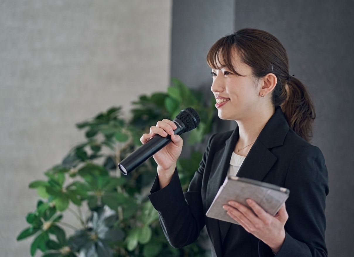 オーディション当日の説明会の様子