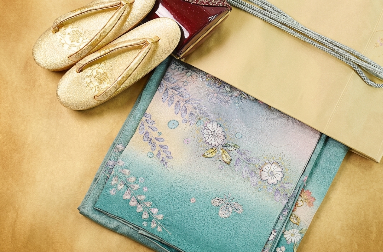 帯や草履などの和装小物もまとめて査定対象