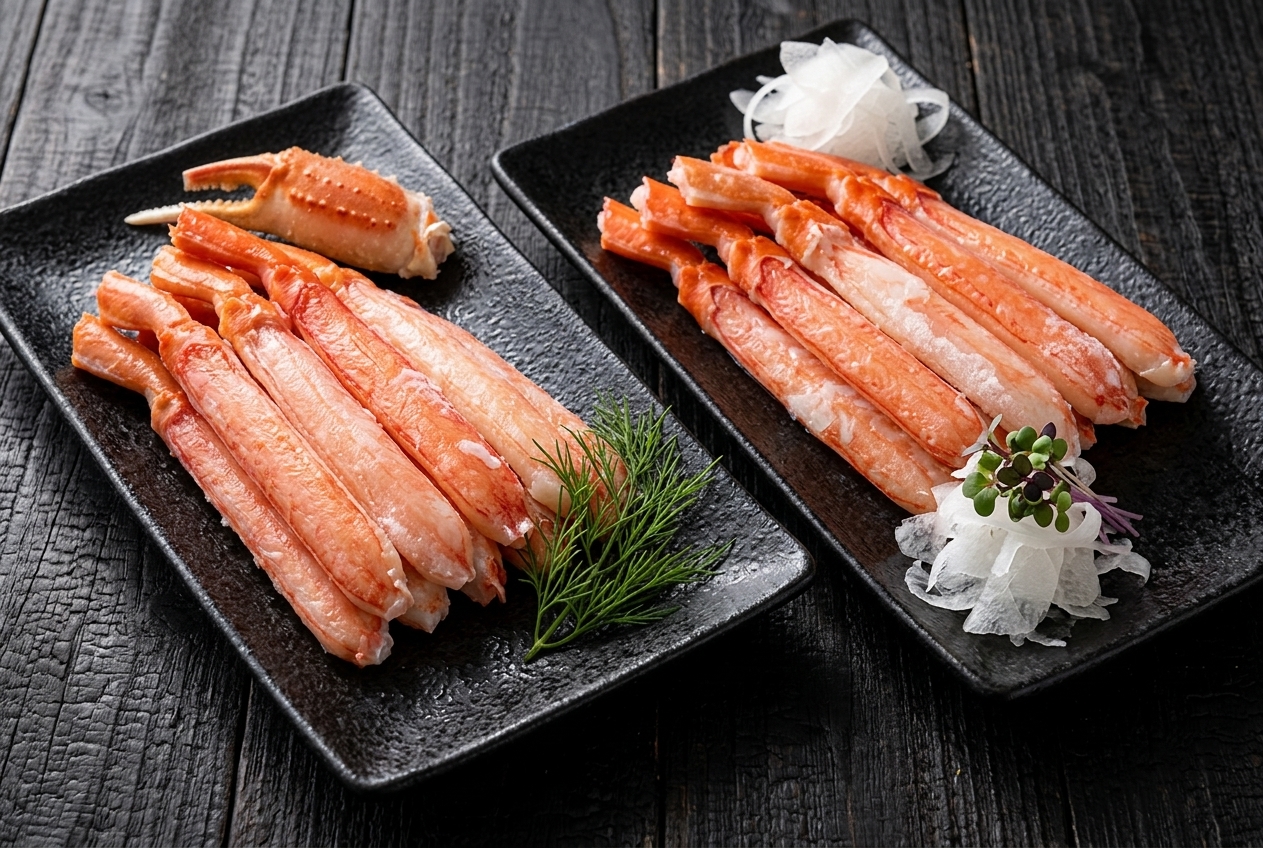 紅ズワイガニの脚肉むき身ポーション｜しゃぶしゃぶ用