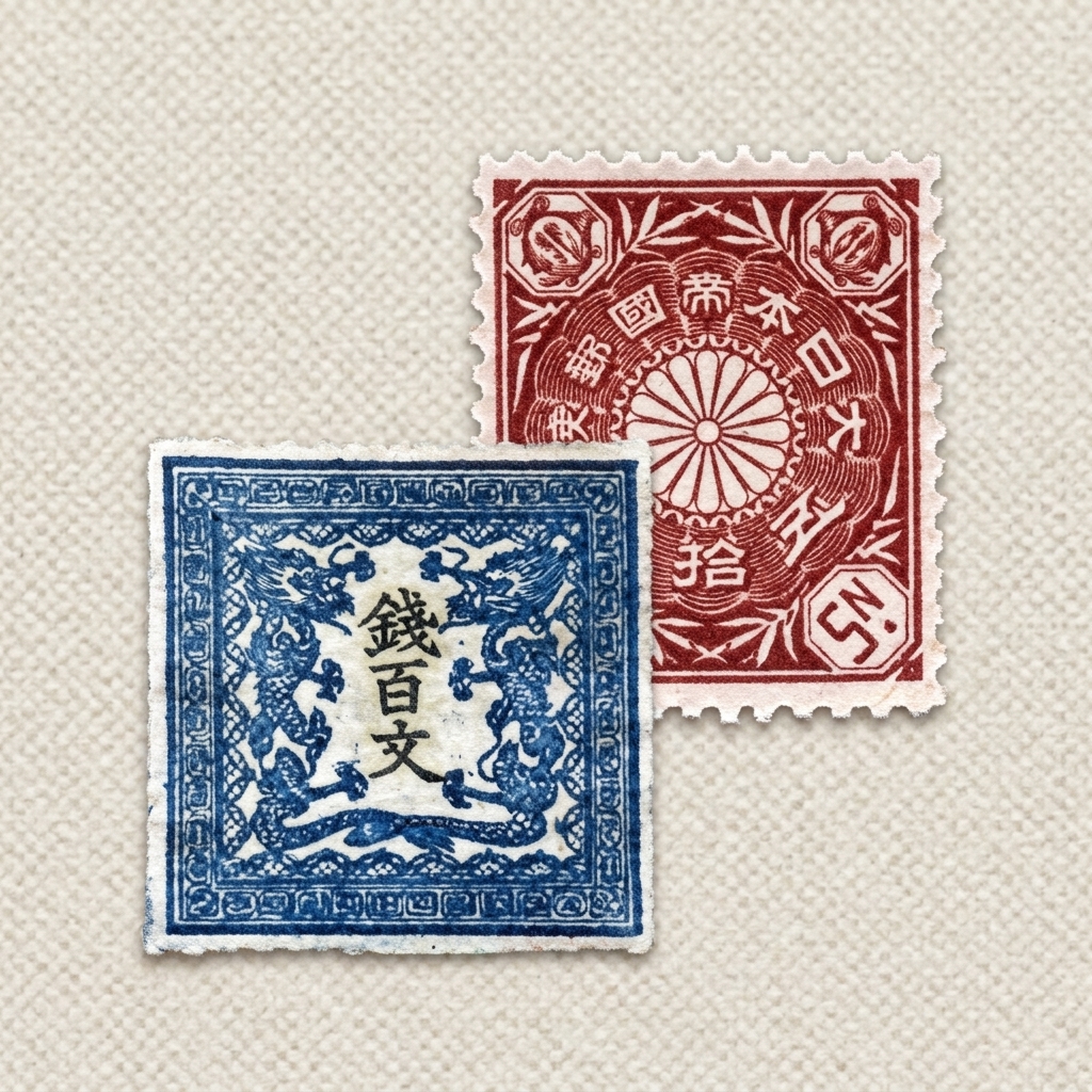 古い時代の切手も査定対象